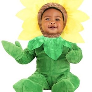 Baby sunflower costume